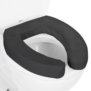 Toilet Seat Cushion Black 2 Soft